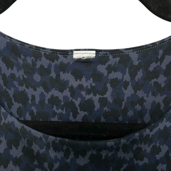 Athleta Santorini Thera Printed Dress Women's Sz XS Allure Navy A-Line Sporty - Picture 3 of 5